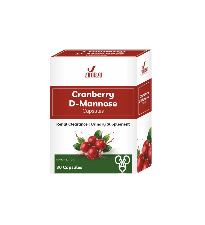 Cranberry D-Mannose Capsules (30 Capsules)