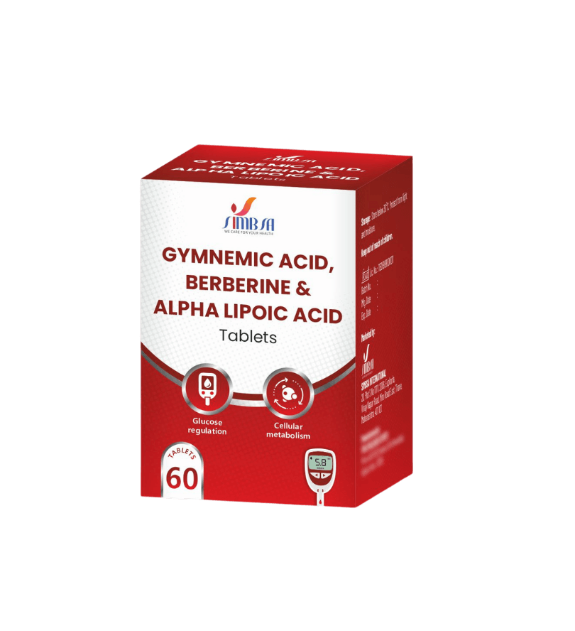 Gymnemic Acid, Berberine & Alpha Lipoic Acid Tablets