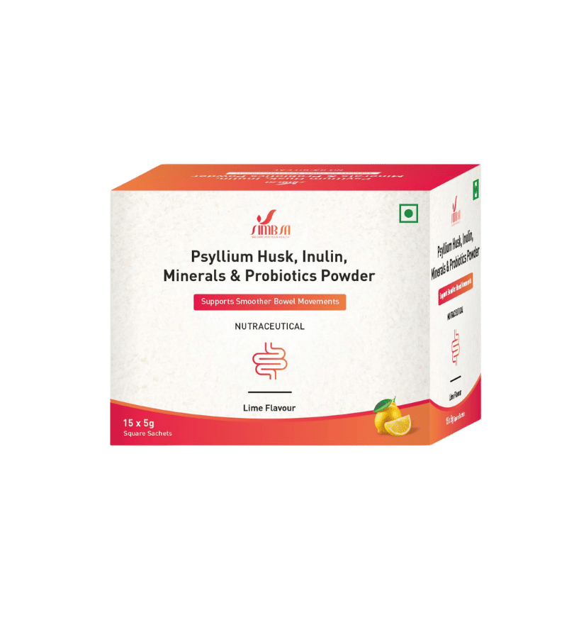 Psyllium Husk, Inulin, Minerals & Probiotics Powder